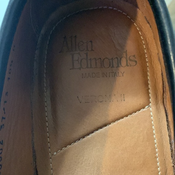 Allen Edmond Men’s Black Verona II Italian Bit Loafers - Picture 9 of 16
